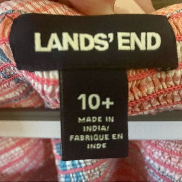 Land End Kids - Girls Caped Sleeve dress - Picture 3 of 10